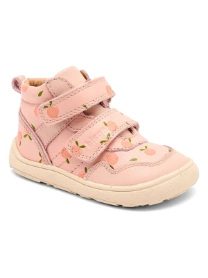 bisgaard Skórzane buty barefoot "Becky" w kolorze jasnoróżowym rozmiar: 32