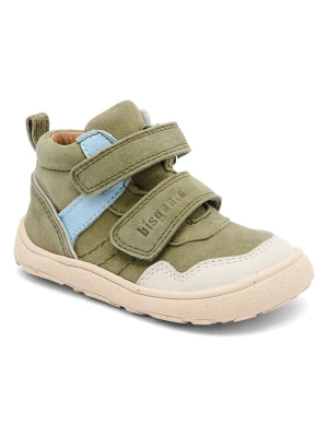 bisgaard Skórzane buty barefoot "Becky" w kolorze zielonym rozmiar: 19