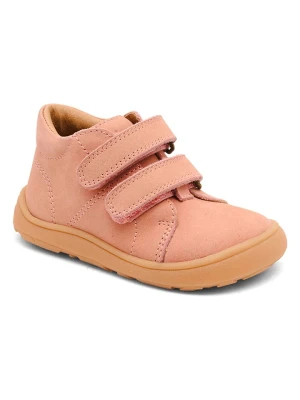 bisgaard Skórzane buty barefoot "Dex" w kolorze jasnoróżowym rozmiar: 23