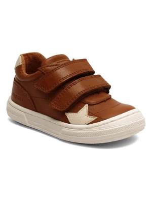 bisgaard Skórzane sneakersy w kolorze brązowym rozmiar: 27