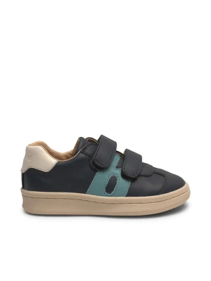 bisgaard Skórzane sneakersy w kolorze granatowo-beżowo-błękitnym rozmiar: 35