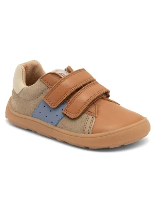 bisgaard Skórzane sneakersy w kolorze jasnobrązowo-błękitno-oliwkowym rozmiar: 30
