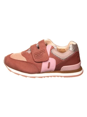 bisgaard Skórzane sneakersy w kolorze złoto-czerwonym rozmiar: 30