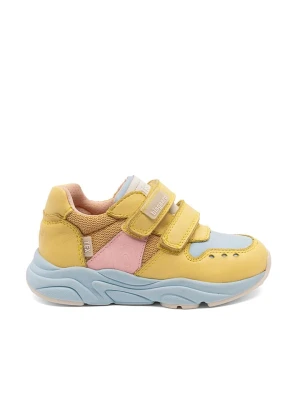 bisgaard Skórzane sneakersy w kolorze żółto-błękitnym rozmiar: 30