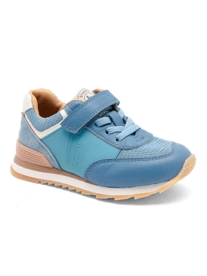 bisgaard Skórzane sneakersy "Walde" w kolorze błękitnym rozmiar: 25