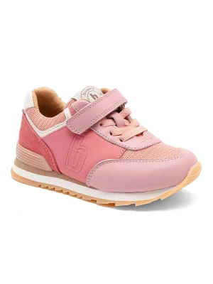 bisgaard Skórzane sneakersy "Walde" w kolorze jasnoróżowym rozmiar: 34