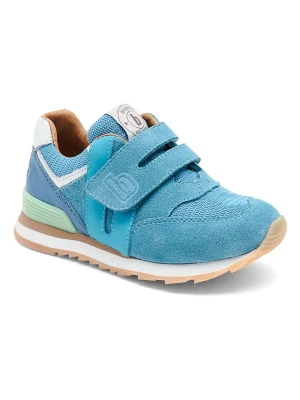 bisgaard Skórzane sneakersy "Winston" w kolorze błękitnym rozmiar: 24