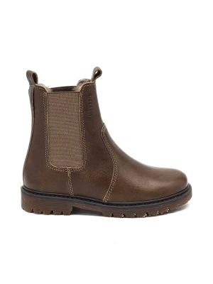 bisgaard Skórzane sztyblety "Neel" w kolorze brązowym rozmiar: 37