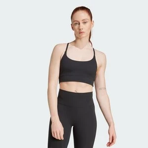 Biustonosz adidas All Me Light Support Rib Bra Long Line