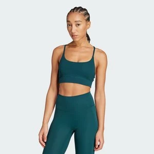 Biustonosz adidas All Me Light Support Rib Bra Long Line