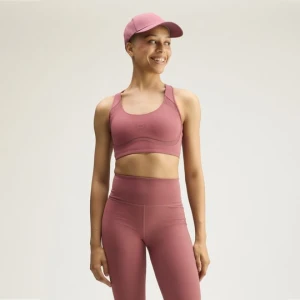 Biustonosz adidas by Stella McCartney Truepurpose Training Medium Support Burgundy