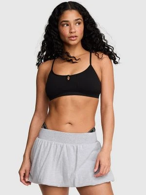 PINK Biustonosz AnyWear z głębokim dekoltem i wycięciem na plecach Victoria's Secret