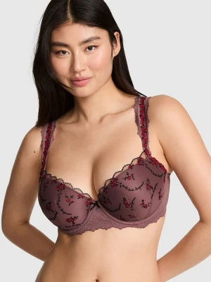 Biustonosz balconette push-up PINK Wink Victoria's Secret