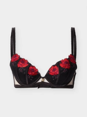 Biustonosz balkonetka Ann Summers czarny