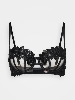 Biustonosz balkonetka Ann Summers czarny