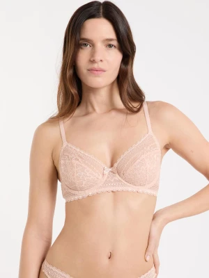 Biustonosz balkonetka bez poduszeczek Etam