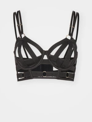 Biustonosz balkonetka Hunkemöller czarny