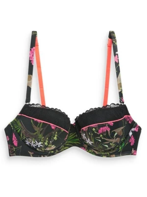 Biustonosz balkonetka Ted Baker czarny