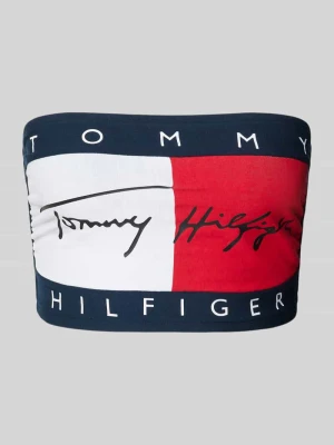 Biustonosz bandażowy z mieszanki bawełny Tommy Hilfiger