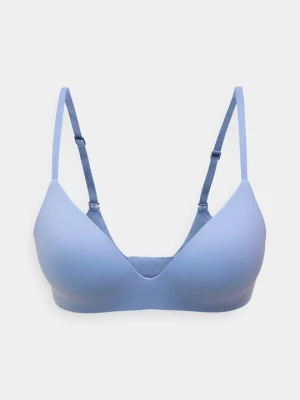 Biustonosz bardotka Calvin Klein jasnoniebieski