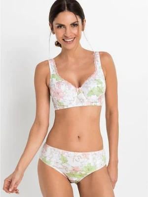 Biustonosz bawełniany na fiszbinach (3 szt.) bonprix