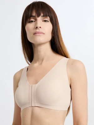 Biustonosz bez fiszbin po mastektomii z zapięciem z przodu Etam