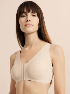 Biustonosz bez fiszbin po mastektomii z zapięciem z przodu Etam