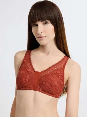 Biustonosz bez fiszbinów po mastektomii z zapięciem z przodu Etam