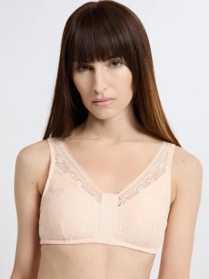 Biustonosz bez fiszbinów po mastektomii z zapięciem z przodu Etam