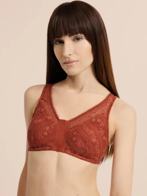 Biustonosz bez fiszbinów po mastektomii z zapięciem z przodu Etam