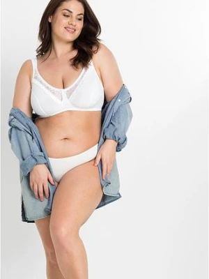 Biustonosz bez fiszbinów z bawełną organiczną (2 szt.) bonprix