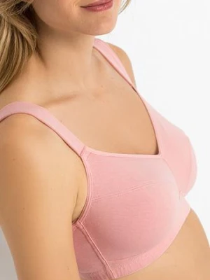 Biustonosz bez fiszbinów z bawełną organiczną (2 szt.) bonprix