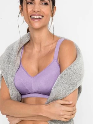 Biustonosz bez fiszbinów z bawełną organiczną (2 szt.) bonprix