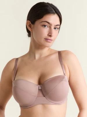 Biustonosz bez ramiączek z lekkim wypełnieniem Etam