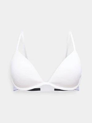 Biustonosz z fiszbiną Calvin Klein biały