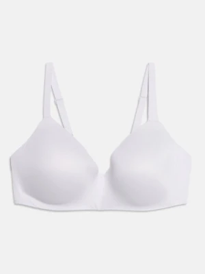 Biustonosz bezszwowy Calvin Klein liliowy