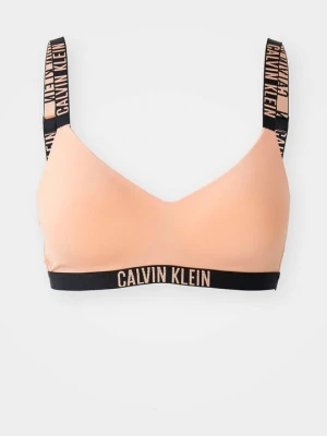 Biustonosz bezszwowy Calvin Klein pomarańczowy