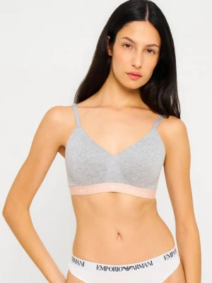 Biustonosz bezszwowy Emporio Armani szary