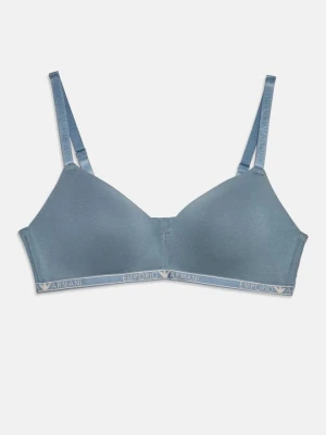Biustonosz bezszwowy Emporio Armani szary