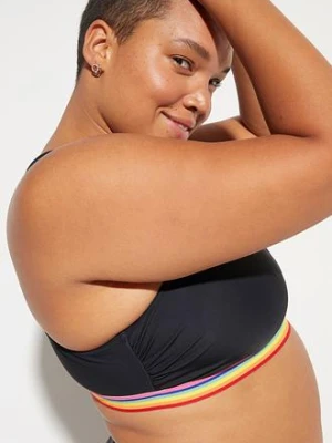 Biustonosz bikini bustier, lekki stopień modelowania sylwetki bonprix