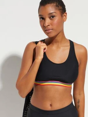 Biustonosz bikini bustier, lekki stopień modelowania sylwetki bonprix