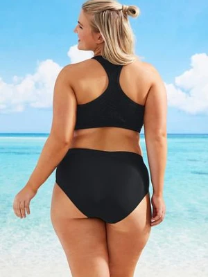 Biustonosz bikini bustier z koronki bonprix