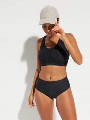 Biustonosz bikini bustier z koronką bonprix