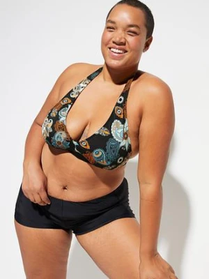 Biustonosz bikini z ramiączkami łączonymi na szyi bonprix