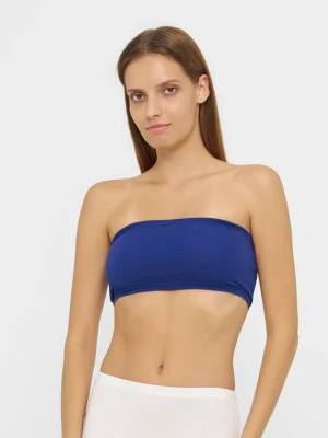 Biustonosz bustier American Vintage niebieski