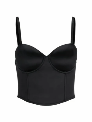 Biustonosz bustier Boss czarny