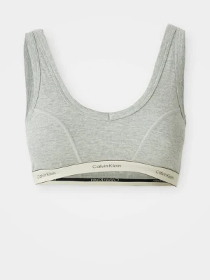Biustonosz bustier Calvin Klein jasnoszary