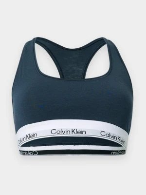 Biustonosz bustier Calvin Klein niebieski