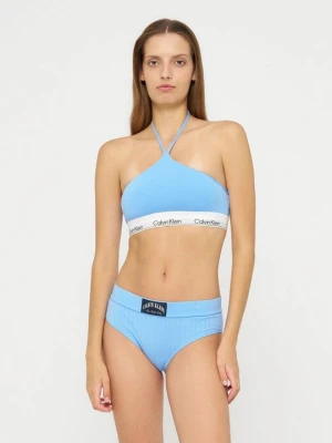 Biustonosz bustier Calvin Klein niebieski