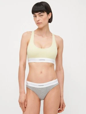 Biustonosz bustier Calvin Klein mleczny